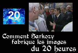 Sarkozy et les images du 20 heures