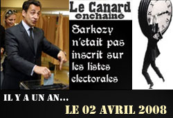 Sarkozy et les listes électorales