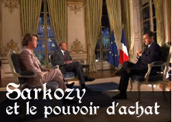 Sarkozy et le pouvoir d'achat