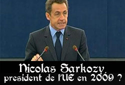 Sarkozy, président de l'UE