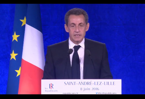 Sarkozy Saint André les Lille