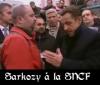 Sarkozy &agrave; la SNCF