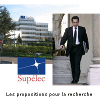 Sarkozy à Supélec