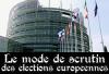 Scrutin des &eacute;lections europ&eacute;ennes