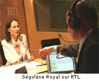 Segolene Royal sur RTL