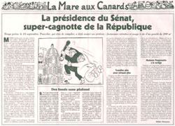 Sénat et Canard Enchaîné