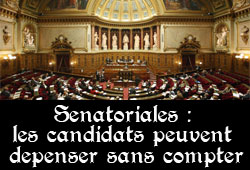 Les dépenses des Sénatoriales