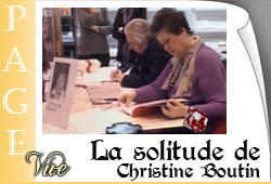 Christine Boutin au Salon du livre