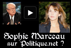 Sophie Marceau et Le Pen