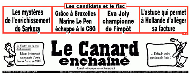 Source Canard enchainé