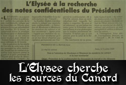 Sources du Canard enchaîné