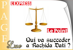 Succession de Rachida Dati