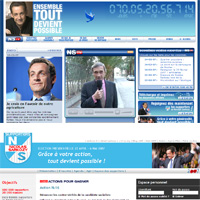 Les supporters de Sarkozy
