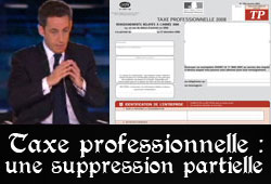 Taxe professionnelle