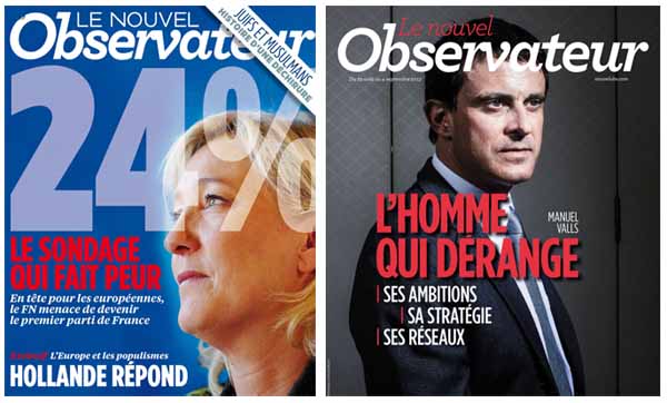 Valls et Le Pen