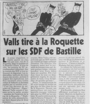 Valls tire à la Roquette