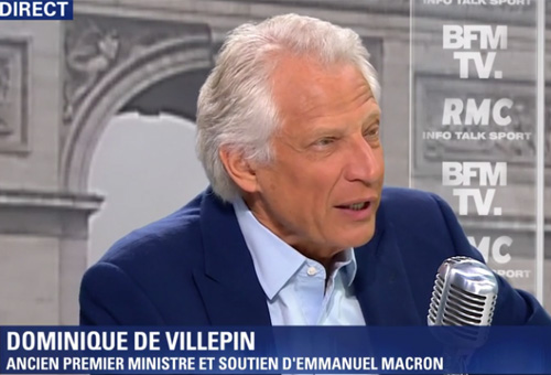 Villepin, ancien Premier ministre