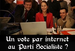 Vote internet au Parti Socialiste