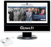 Elysee.fr : les différentes versions du site depuis 2004