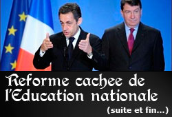 Xavier Darcos et Nicolas Sarkozy