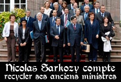 Les anciens ministres de Nicolas Sarkozy